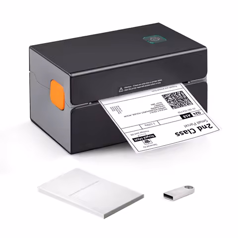 Imprimante thermique d'étiquettes 4x6 300 DPI avec Bluetooth