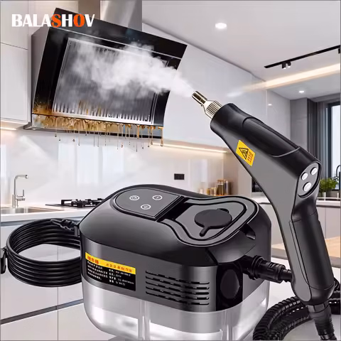 Nettoyeur vapeur portable 2500 W haute température avec accessoires