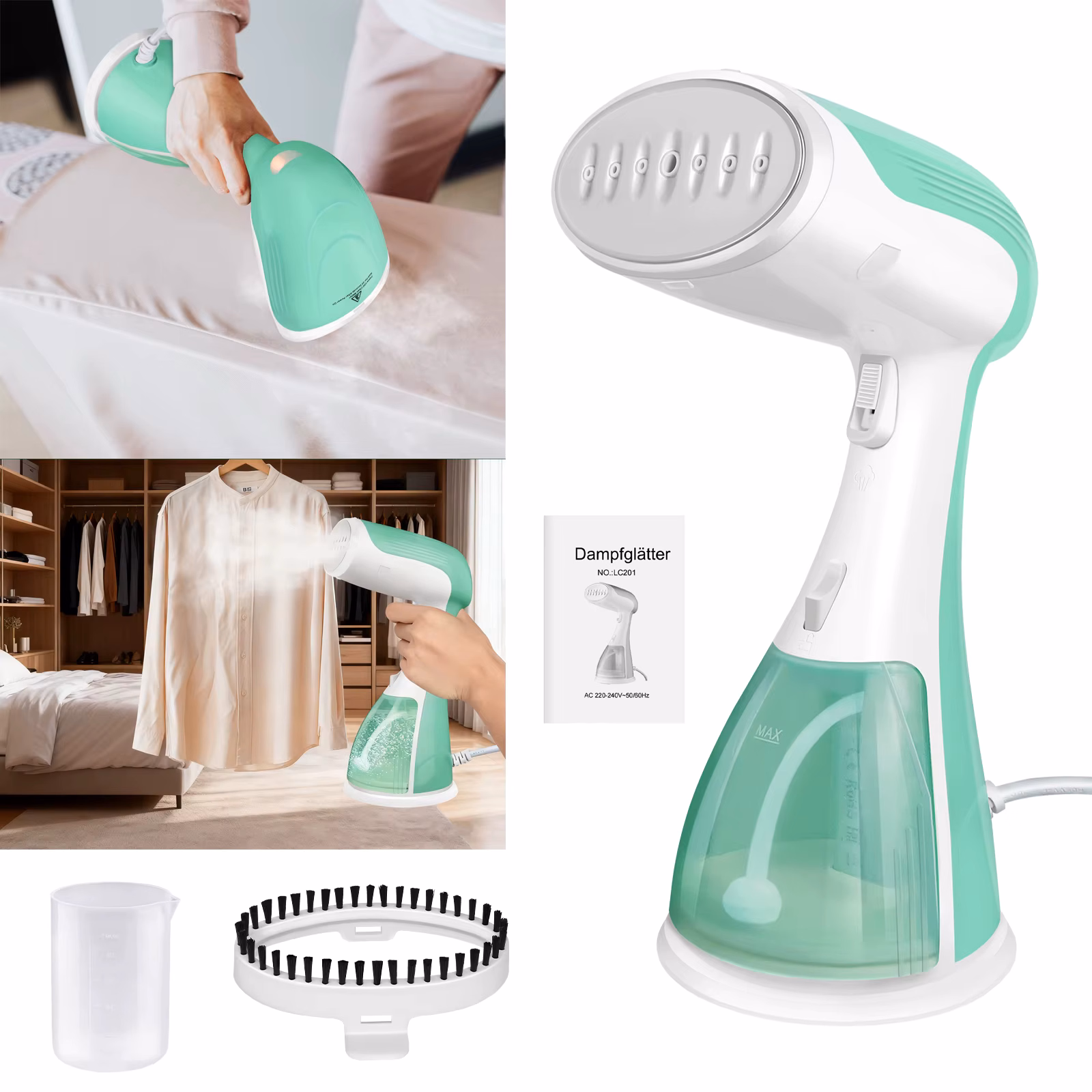 Défroisseur vapeur portable à main pour vêtements
